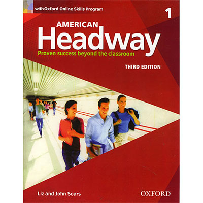 American Headway 1 کتاب امریکن هدوی 1 ویرایش سوم