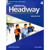 کتاب American Headway 4 امریکن هدوی ویرایش سوم