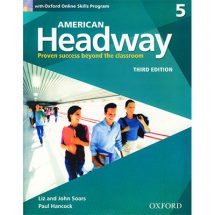 کتاب  American Headway 5 امریکن هدوی 5 ویرایش سوم