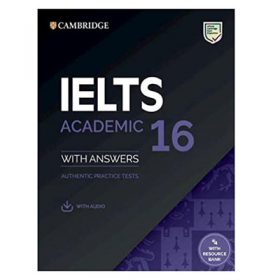 Cambridge IELTS 16 Academic کتاب کمبریج آیلتس 16 آکادمیک