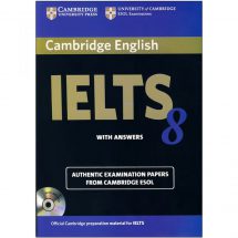 کتاب IELTS Cambridge 8  آیلتس کمبریج 8