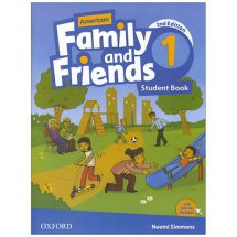 کتاب فمیلی اند فرندز American Family and Friends 1 وزیری