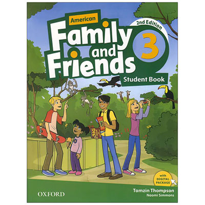 کتاب فمیلی اند فرندز 3 Family and Friends وزیری