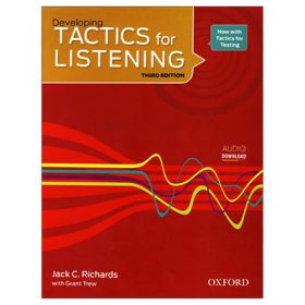 کتاب Developing TACTICS for LISTENING دِولوپینگ تکتیس فور لیسنینگ