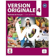 کتاب Version Originale 4 کتاب زبان فرانسوی ورژن اورجینال B2