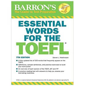 کتاب Essential Words for the TOEFL واژگان ضروری تافل