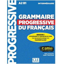 کتاب Grammaire Progressive Du Francais A2 B1 گرامر زبان فرانسه