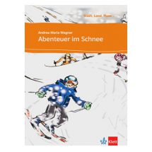 Abenteuer im Schnee خرید کتاب داستان زبان آلمانی سطح A1