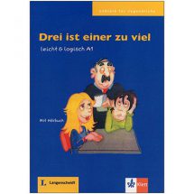 Drei ist einer zu viel A1 خرید کتاب داستان زبان آلمانی