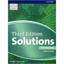 Solutions elementary خرید کتاب سولوشن المنتری ویرایش سوم 3rd edition