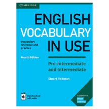 کتاب English Vocabulary in use pre intermediate and Intermediate