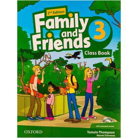 کتاب Family and Friends 3 British (Second Edition)