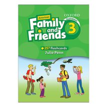 فلش کارت کتاب فمیلی اند فرندز 3 Flashcards Family and Friends