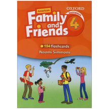 فلش کارت کتاب فمیلی اند فرندز 4 Flashcards Family and Friends