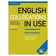 کتاب ENGLISH COLLOCATIONS IN USE intermediate