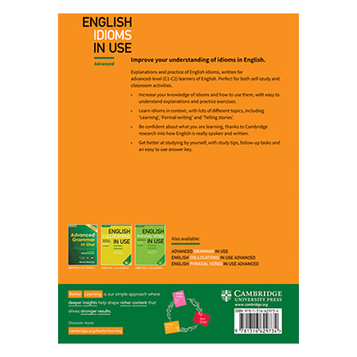 کتاب ENGLISH IDIOMS IN USE Advanced