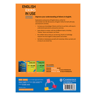 کتاب ENGLISH IDIOMS IN USE Intermediate