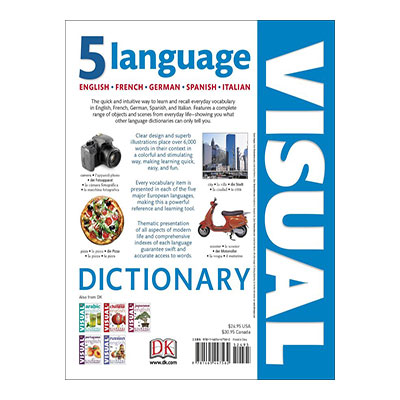 کتاب Dictionary Visual 5 Language