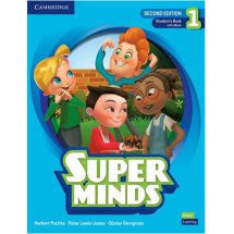 کتاب سوپر مایندز 1 ویرایش دوم Super Minds 1 Second Edition گلاسه