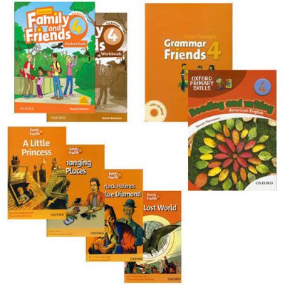 پک کامل کتاب فمیلی اند فرندز 4 Family and Friends 4 pack