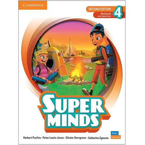 کتاب سوپر مایندز 4 ویرایش دوم Super Minds 4 Second Edition گلاسه