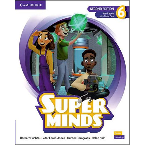 کتاب سوپر مایندز 6 ویرایش دوم Super Minds 6 Second Edition گلاسه