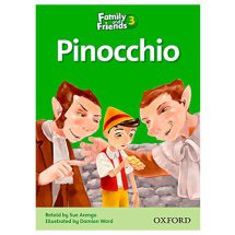 کتاب داستان Pinochio پینوکیو Readers family and friends 3