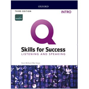 کتاب کیو اسکیلز فور ساکسز لیسنیگ و اسپیکینگ اینترو Q Skills for Success Listening and Speaking Intro