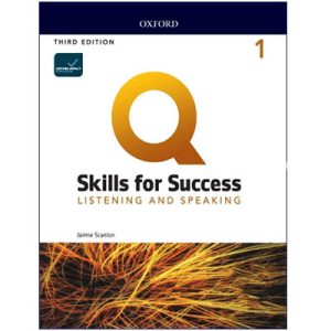 کتاب کیو اسکیلز فور ساکسز لیسنیگ و اسپیکینگ Q Skills for Success Listening and Speaking 1