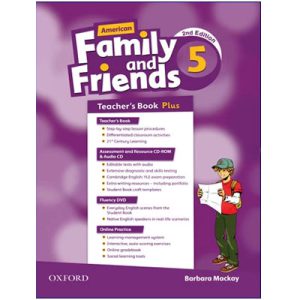 خرید کتاب معلم امریکن فمیلی اند فرندز 5 ویرایش دوم American Family And Friends 5 Second Edition Teacher Book